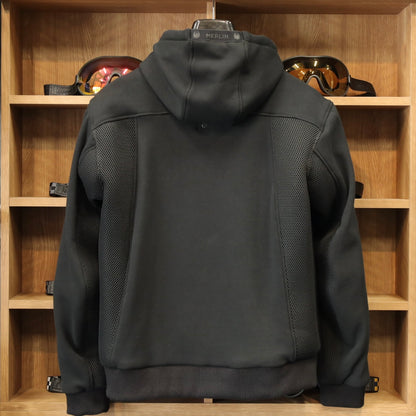 MERLIN マーリン ライディングメッシュパーカー ”Brecken D3O Air Mesh Hoody” 【ブラック】