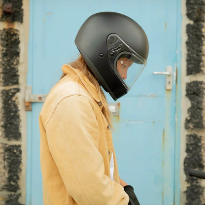 DMD フルフェイスヘルメット【RIVALEシリーズ】　”MATT BLACK”  装飾品