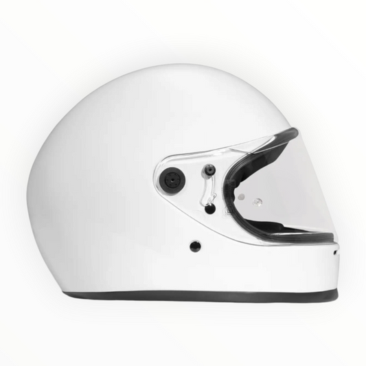 DMD フルフェイスヘルメット【RIVALEシリーズ】　”WHITE”  装飾品