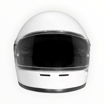 DMD フルフェイスヘルメット【RIVALEシリーズ】　”WHITE”  装飾品