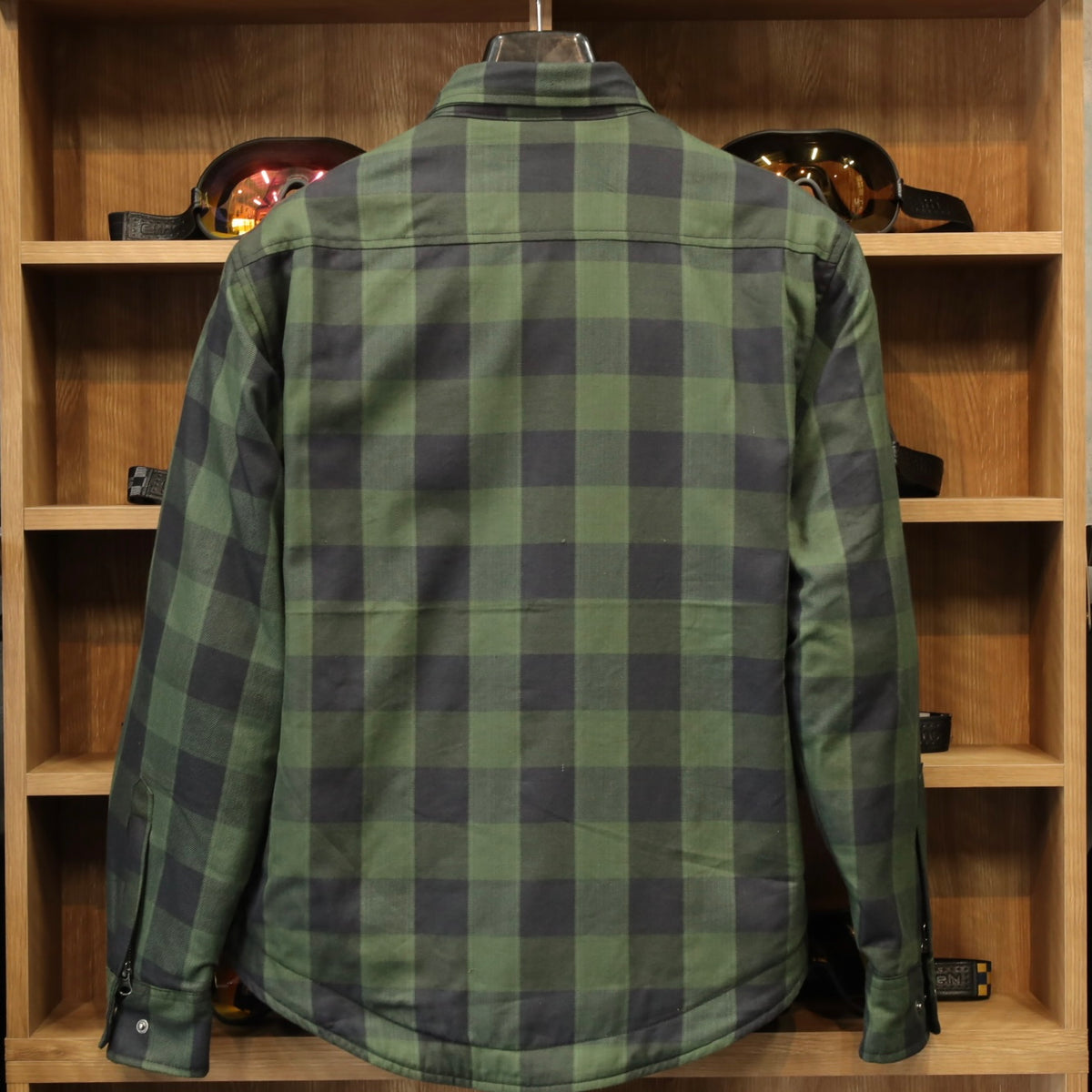 ライディングシャツジャケット  "Axe Protective Shirt"【グリーン】