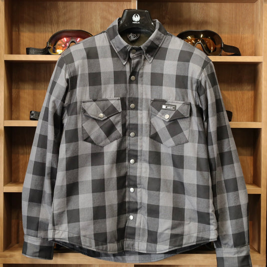ライディングシャツジャケット  "Axe Protective Shirt"【グレー】