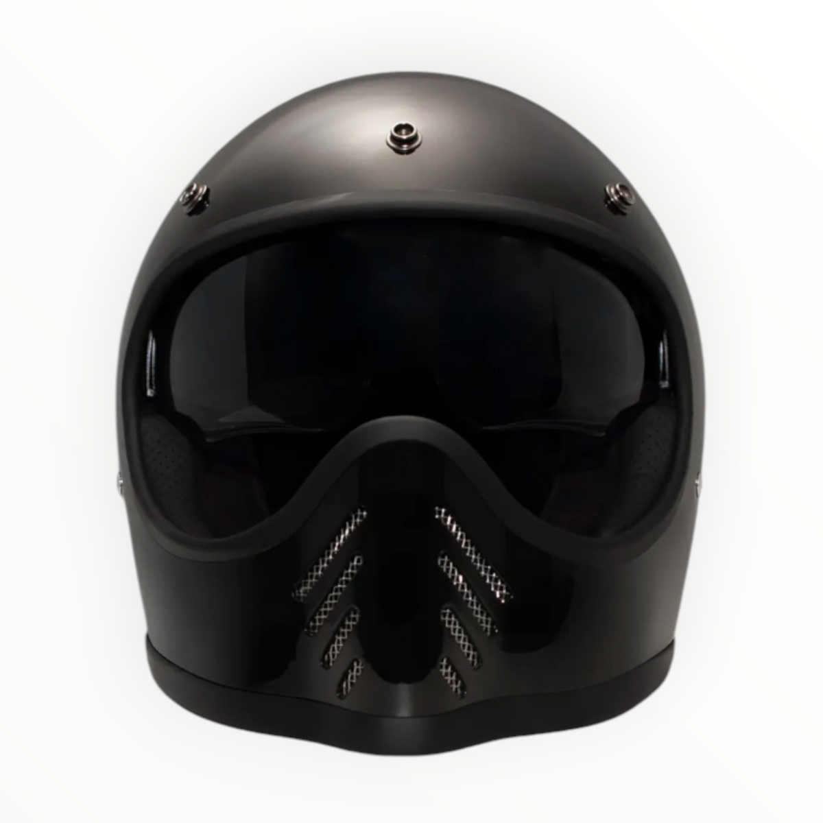 DMD フルフェイスヘルメット【SEVENTY SEVEN シリーズ】　”SOLID BLACK”  装飾品