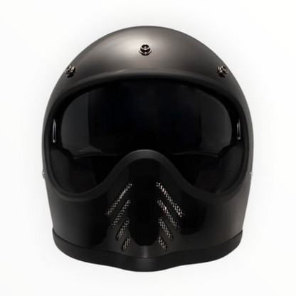 DMD フルフェイスヘルメット【SEVENTY SEVEN シリーズ】　”SOLID BLACK”  装飾品