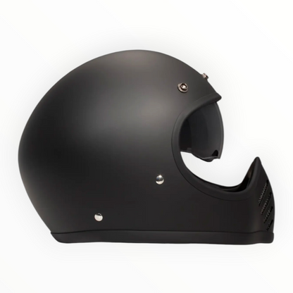 DMD フルフェイスヘルメット【SEVENTY SEVEN シリーズ】　”MATT BLACK”  装飾品