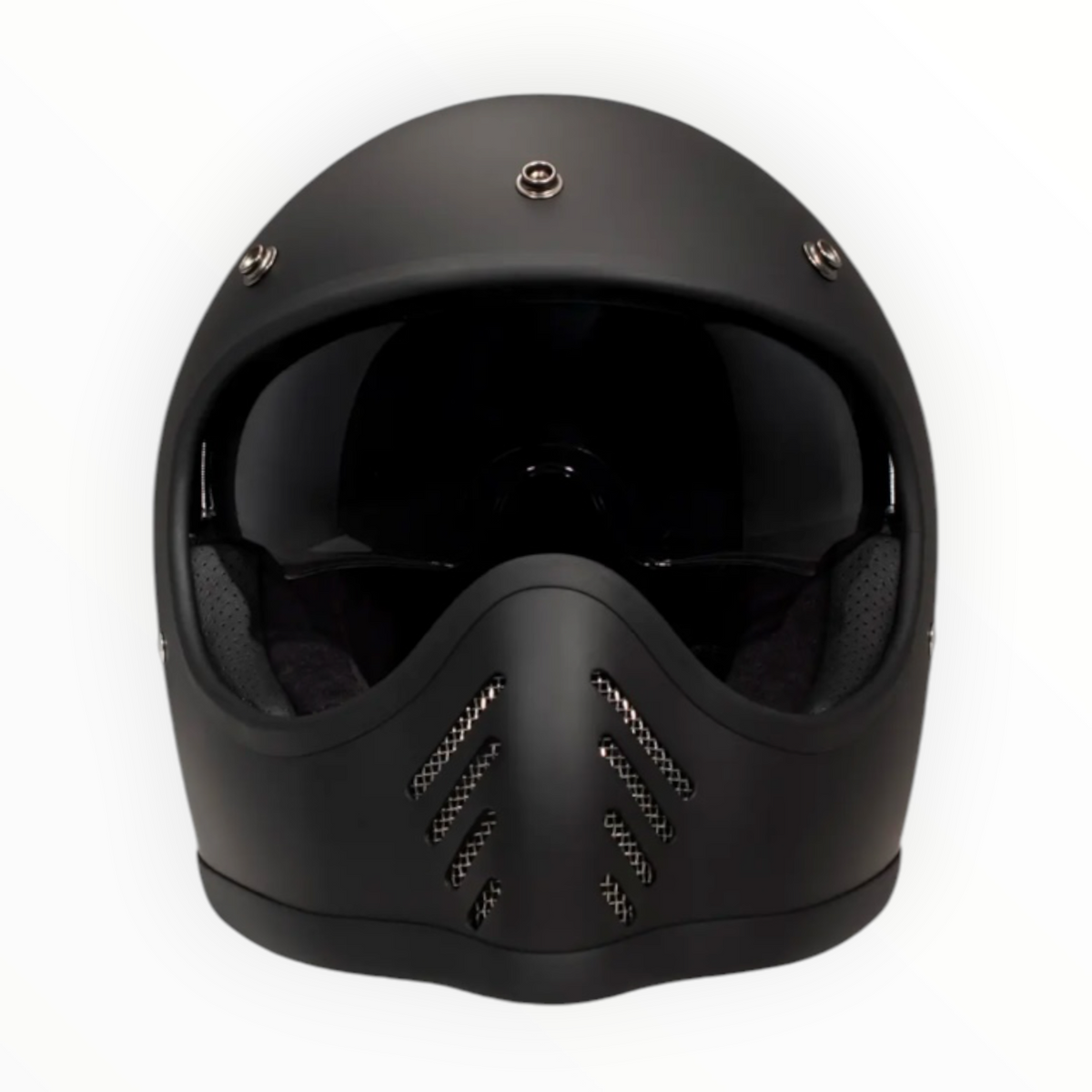 DMD フルフェイスヘルメット【SEVENTY SEVEN シリーズ】　”MATT BLACK”  装飾品
