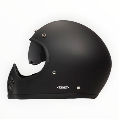 DMD フルフェイスヘルメット【SEVENTY SEVEN シリーズ】　”MATT BLACK”  装飾品