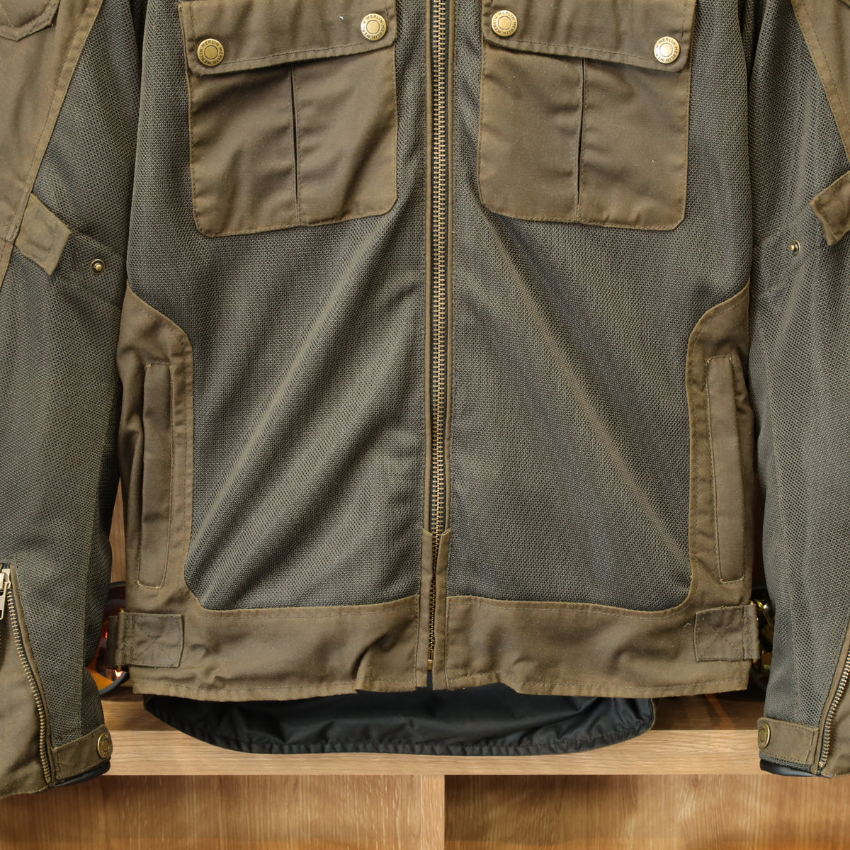 ワックスコットンメッシュジャケット  "Shenstone II Cotec Air Jacket"【オリーブ】
