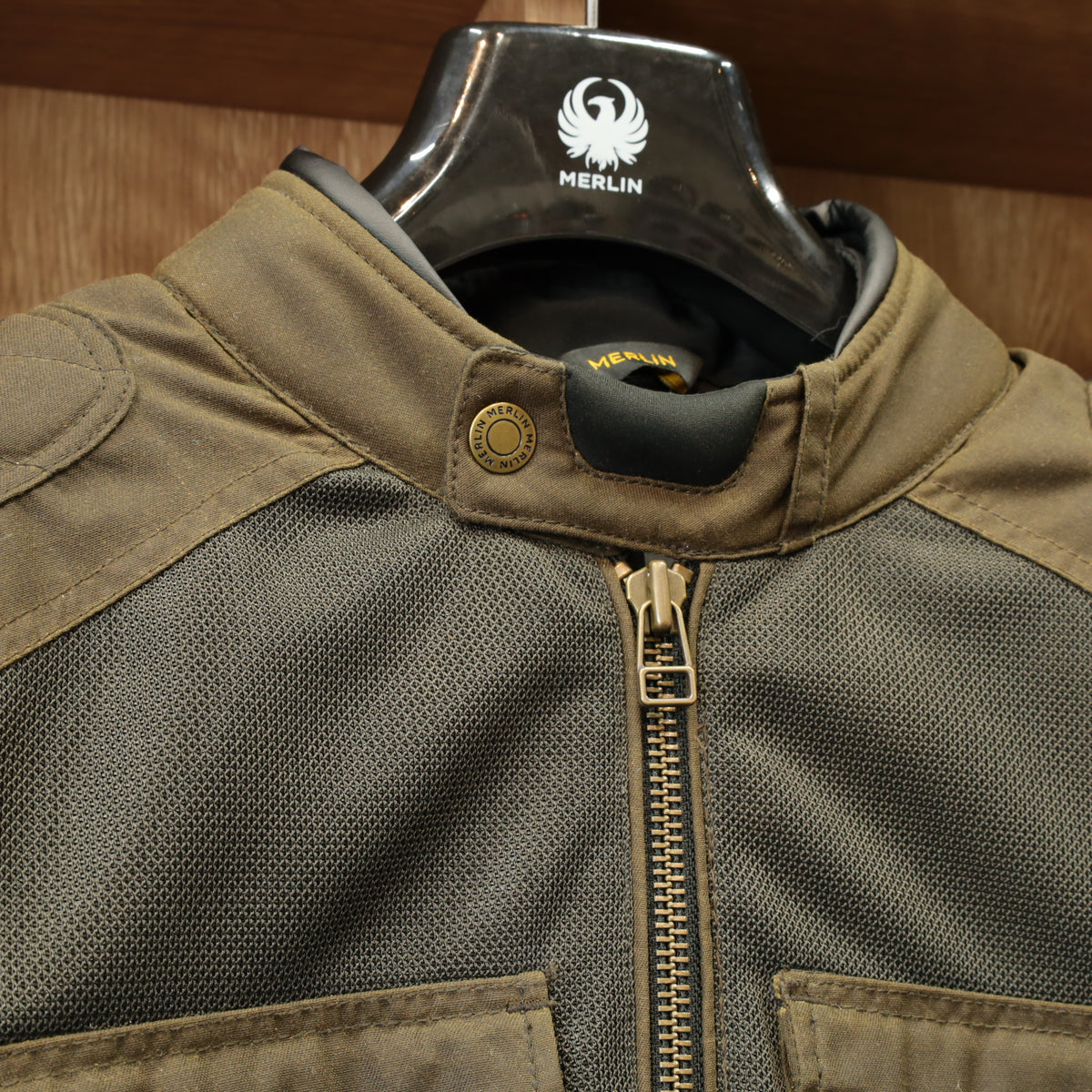ワックスコットンメッシュジャケット  "Shenstone II Cotec Air Jacket"【オリーブ】