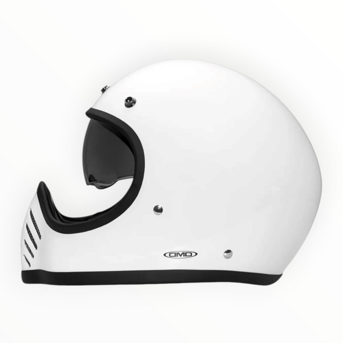 DMD フルフェイスヘルメット【SEVENTY SEVEN シリーズ】　”WHITE”  装飾品