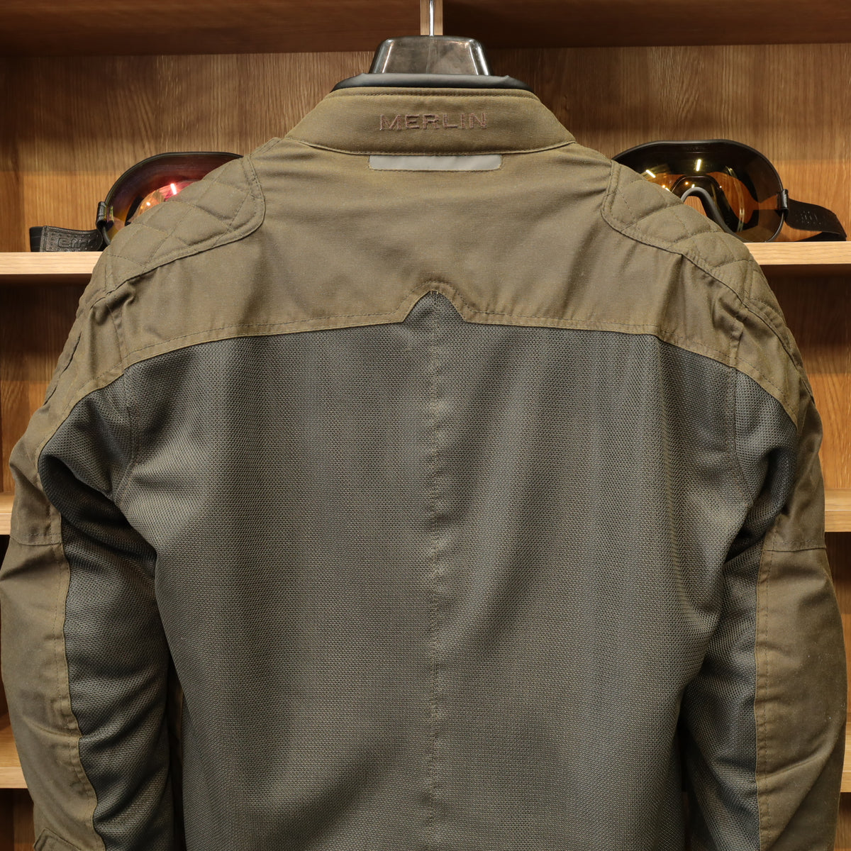 ワックスコットンメッシュジャケット  "Shenstone II Cotec Air Jacket"【オリーブ】