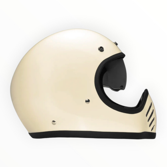 DMD フルフェイスヘルメット【SEVENTY SEVEN シリーズ】　”CREAM”  装飾品