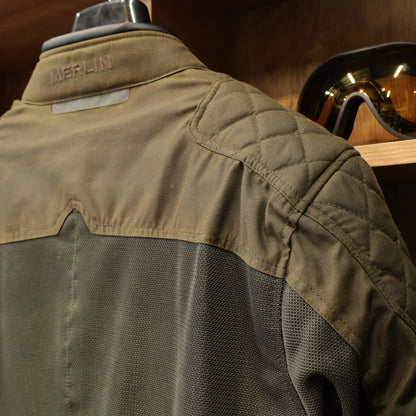 ワックスコットンメッシュジャケット  "Shenstone II Cotec Air Jacket"【オリーブ】