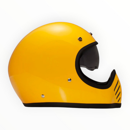 DMD フルフェイスヘルメット【SEVENTY SEVEN シリーズ】　”YELLOW”  装飾品