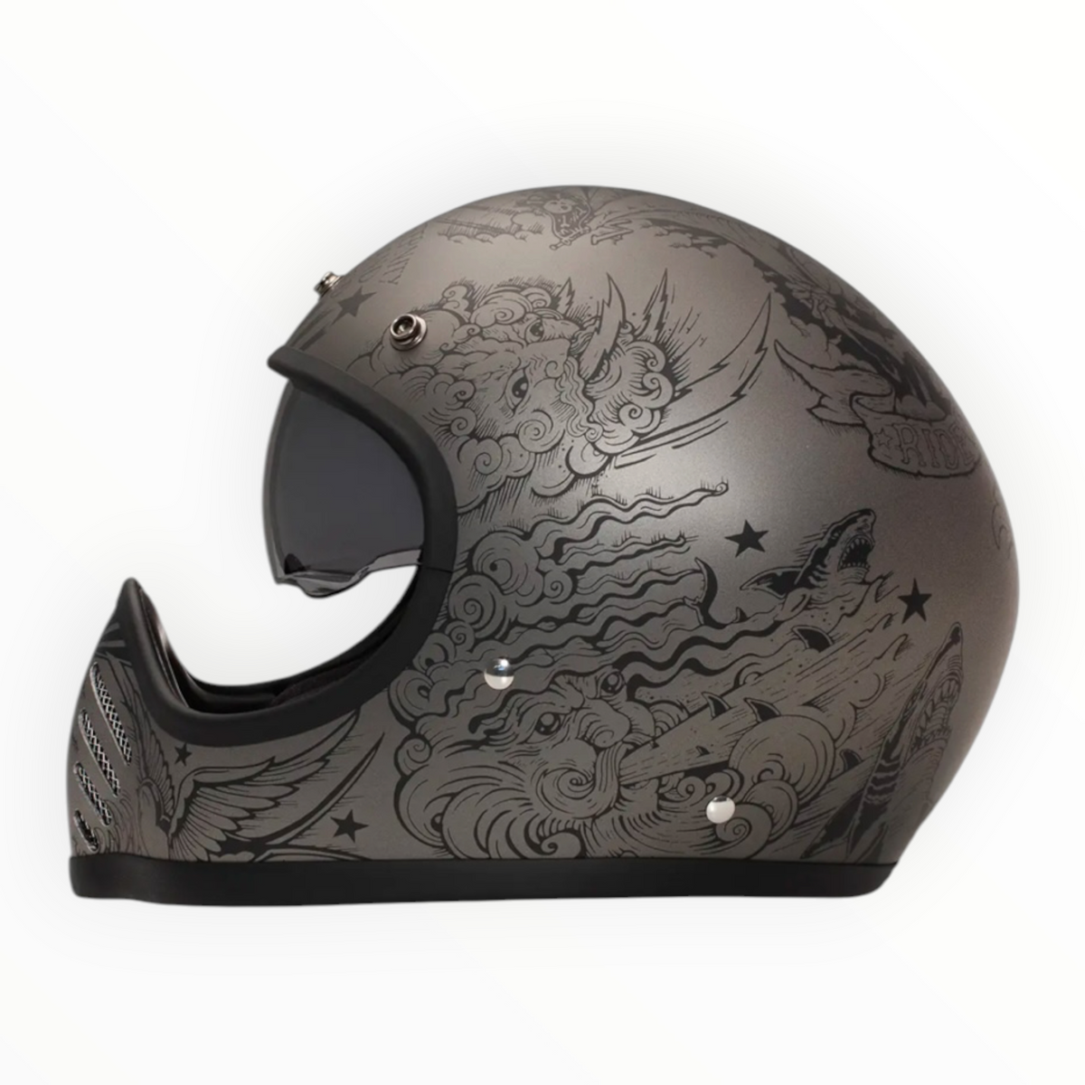 DMD フルフェイスヘルメット【SEVENTY SEVEN シリーズ】　”SAILOR”  装飾品