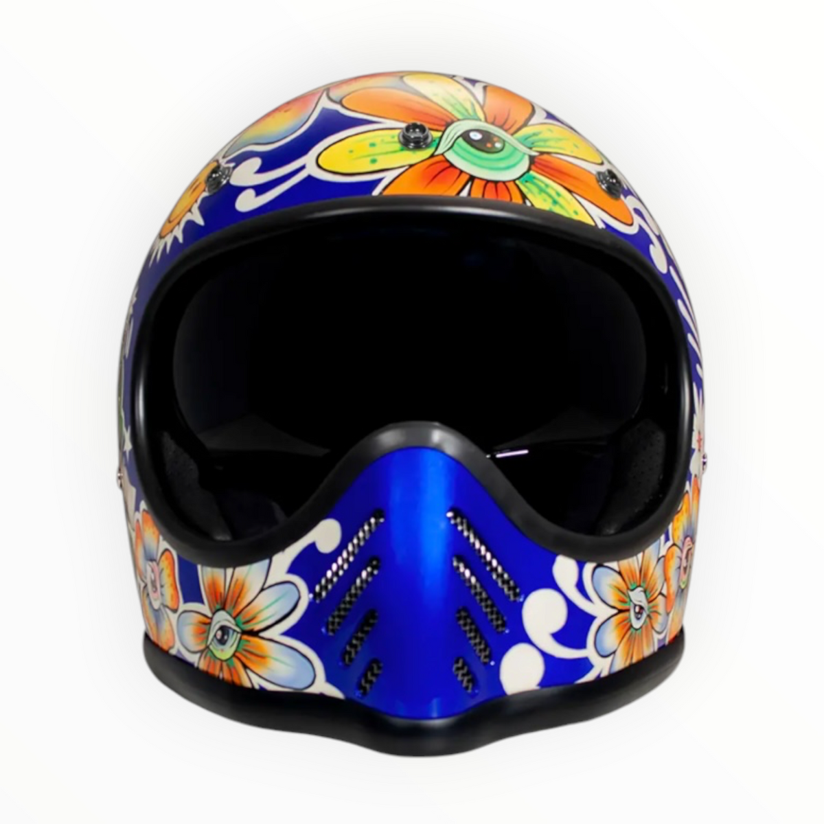 DMD フルフェイスヘルメット【SEVENTY SEVEN シリーズ】　”FLOWER POWER”  装飾品
