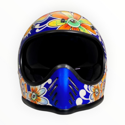 DMD フルフェイスヘルメット【SEVENTY SEVEN シリーズ】　”FLOWER POWER”  装飾品