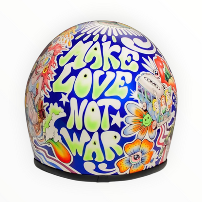 DMD フルフェイスヘルメット【SEVENTY SEVEN シリーズ】　”FLOWER POWER”  装飾品