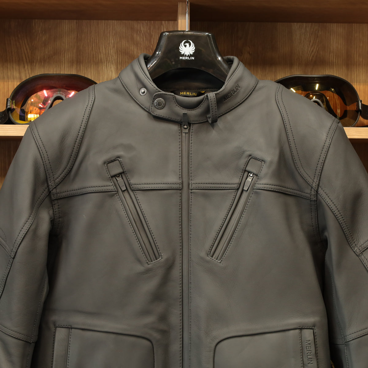 防水レザージャケット  "Gable II AAA Waterproof Jacket"【ブラック】