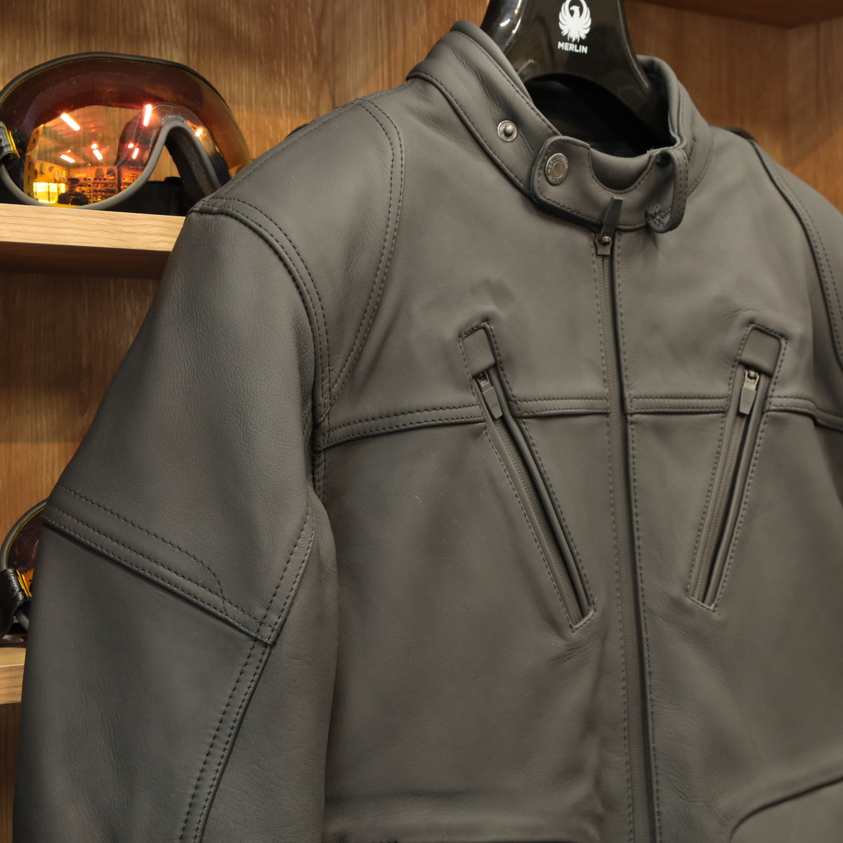 防水レザージャケット  "Gable II AAA Waterproof Jacket"【ブラック】