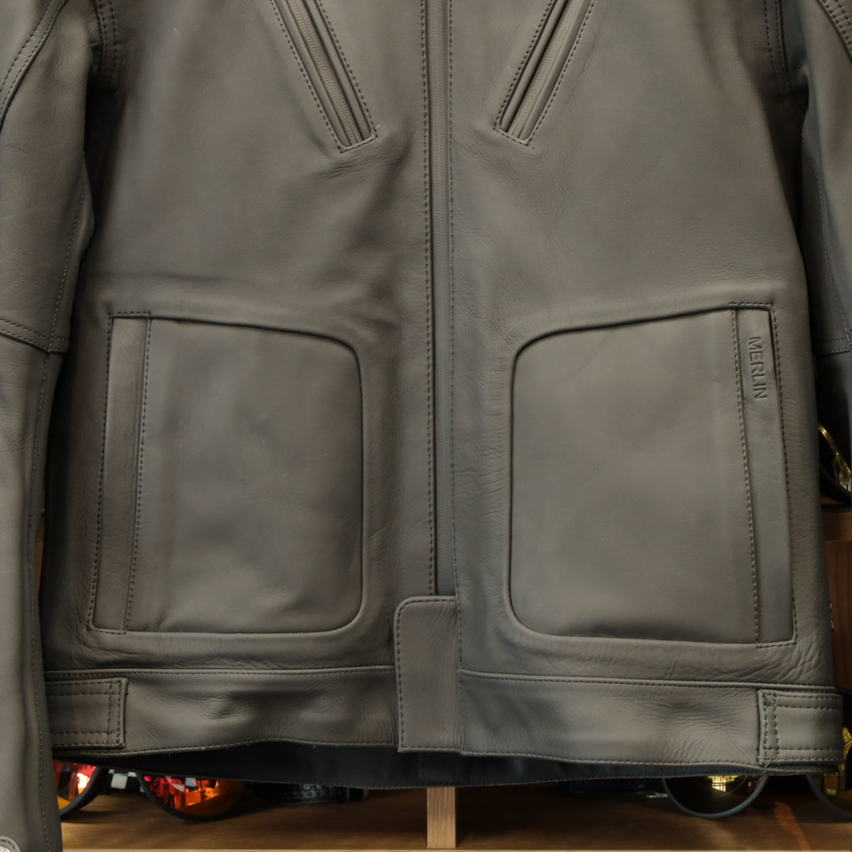 防水レザージャケット  "Gable II AAA Waterproof Jacket"【ブラック】