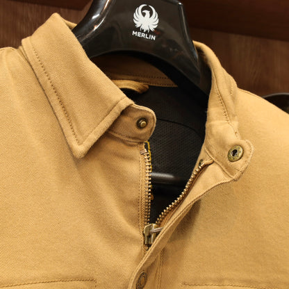ストレッチシャツジャケット  ”Brody D3O Single Layer Riding Shirt”【タン】