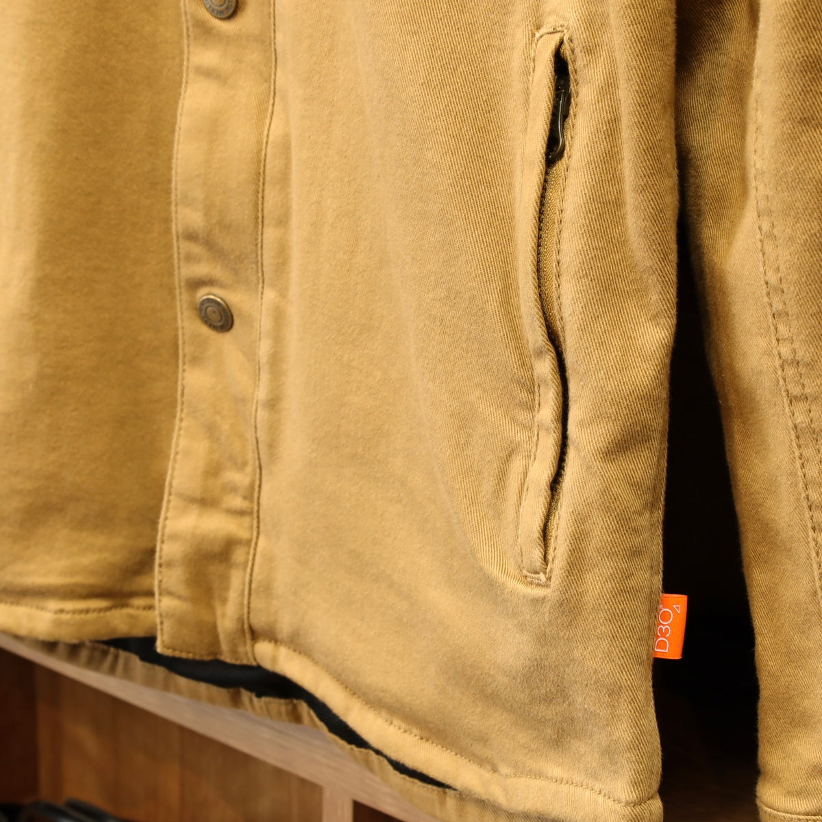 ストレッチシャツジャケット  ”Brody D3O Single Layer Riding Shirt”【タン】