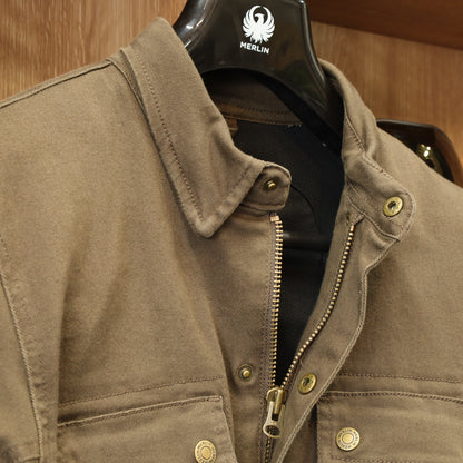 ストレッチシャツジャケット  ”Brody D3O Single Layer Riding Shirt”【ブラウン】