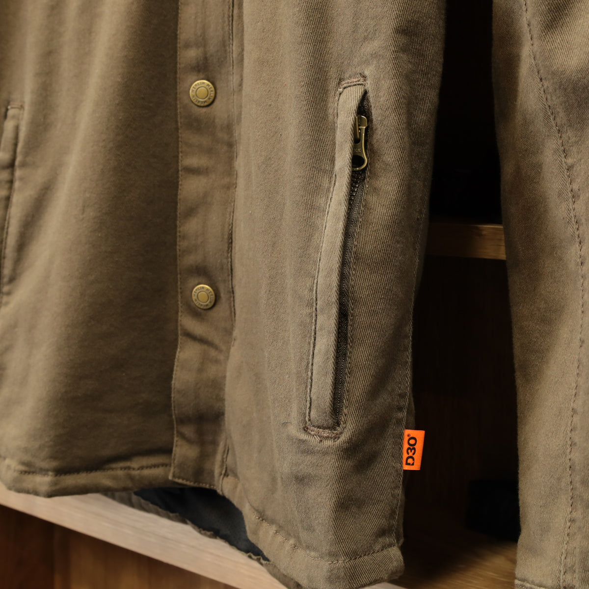 ストレッチシャツジャケット  ”Brody D3O Single Layer Riding Shirt”【ブラウン】