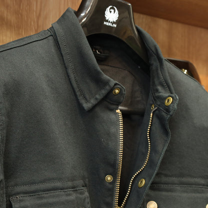ストレッチシャツジャケット  ”Brody D3O Single Layer Riding Shirt”【ブラック】