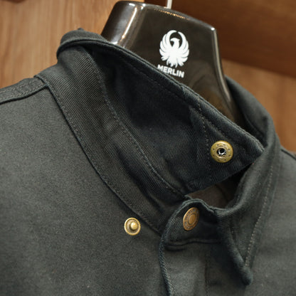 ストレッチシャツジャケット  ”Brody D3O Single Layer Riding Shirt”【ブラック】