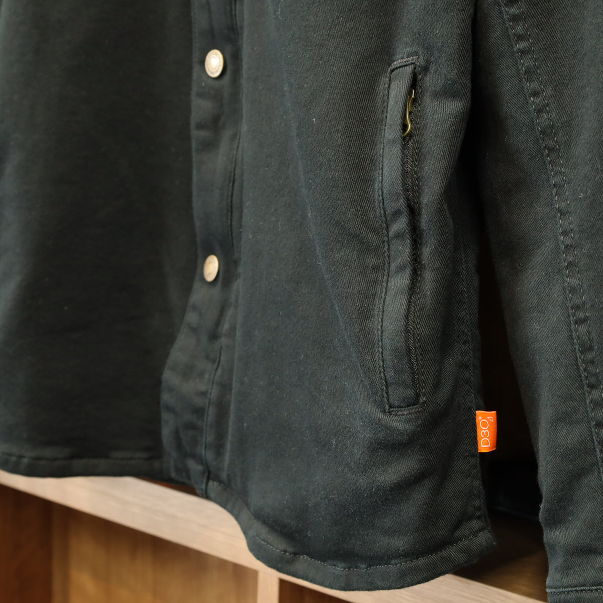 ストレッチシャツジャケット  ”Brody D3O Single Layer Riding Shirt”【ブラック】