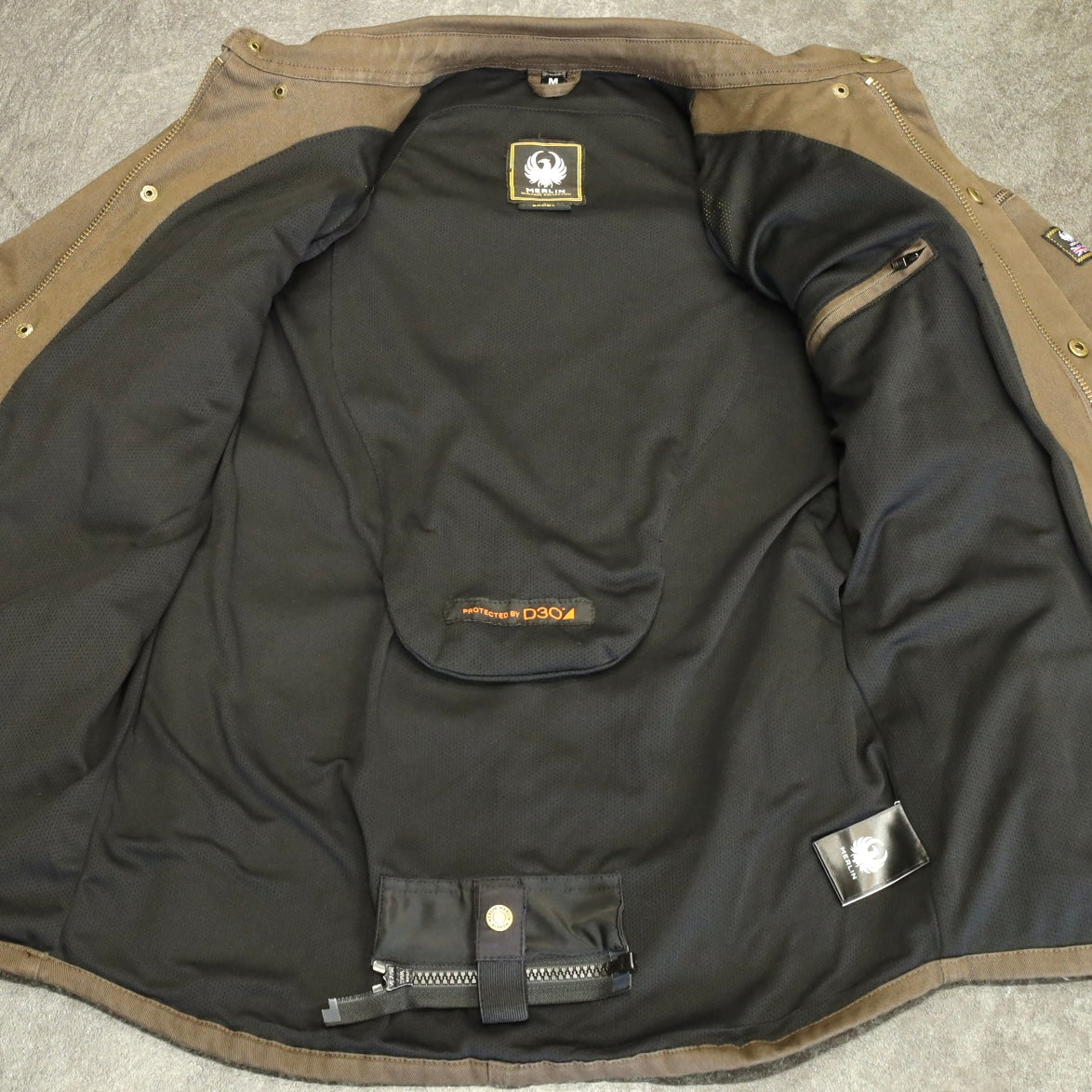 ストレッチシャツジャケット  ”Brody D3O Single Layer Riding Shirt”【ブラウン】