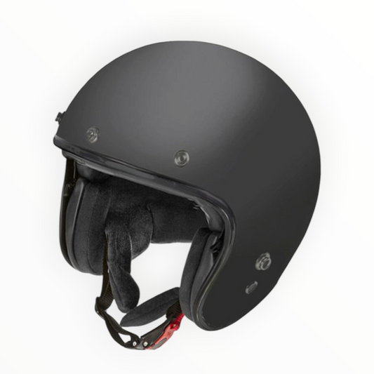 GARIBALDI（ガリバルディ）G02X ジェットヘルメット【Matt Black】装飾品