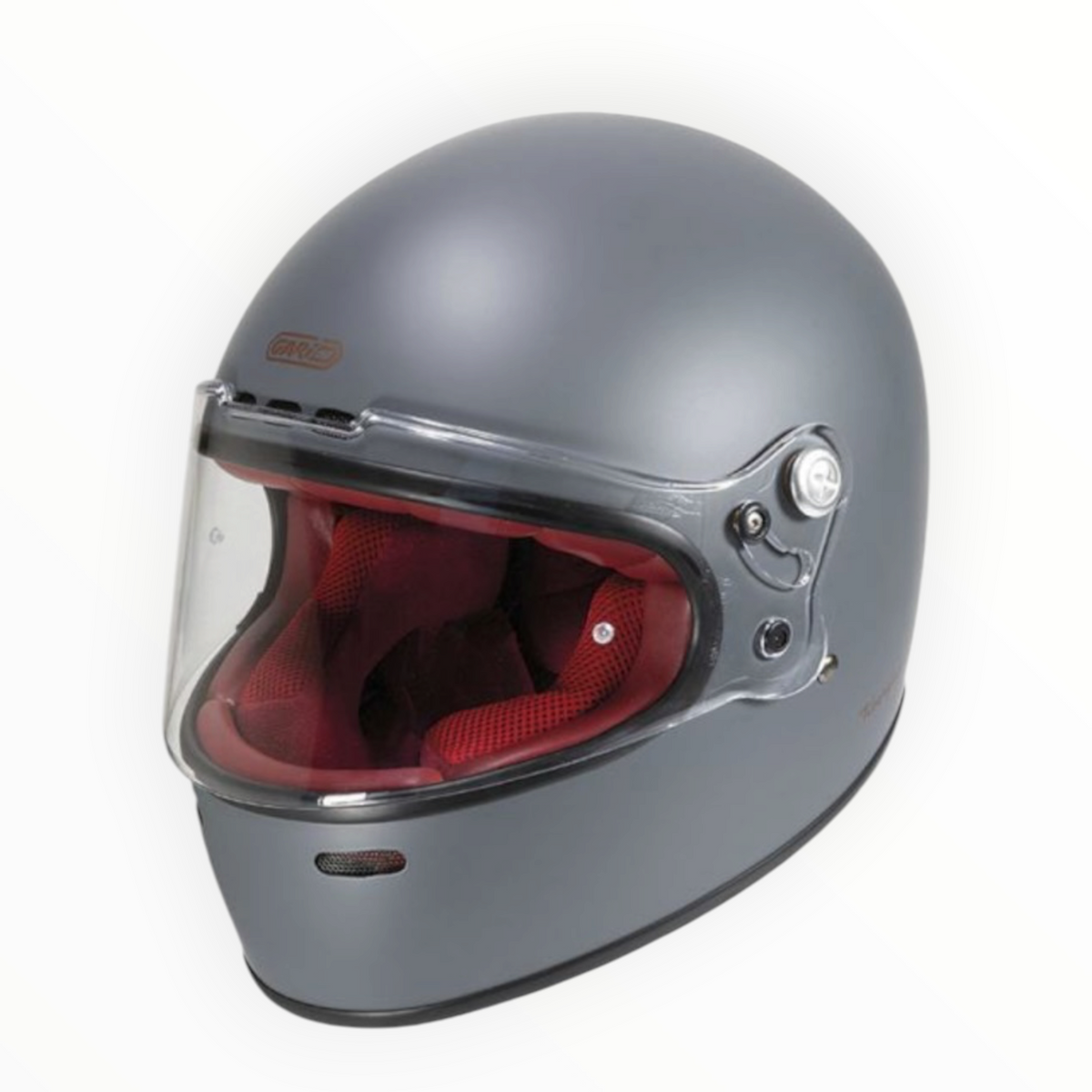 GARIBALDI（ガリバルディ）G07X フルフェイスヘルメット【Matt Grey】装飾品