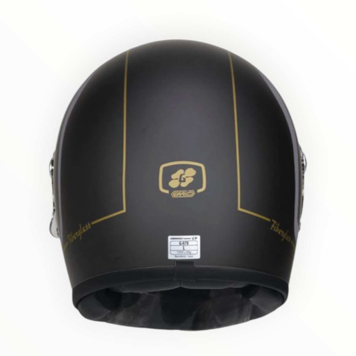 GARIBALDI（ガリバルディ）G07X フルフェイスヘルメット【Sendona Matt Black】装飾品