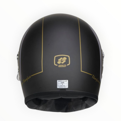 GARIBALDI（ガリバルディ）G07X フルフェイスヘルメット【Sendona Matt Black】装飾品