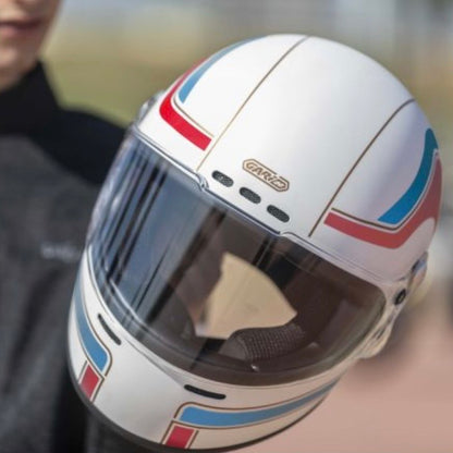GARIBALDI（ガリバルディ）G07X フルフェイスヘルメット【Sendona Matt White】装飾品