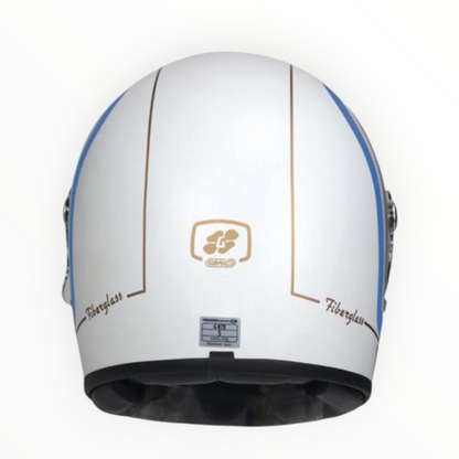 GARIBALDI（ガリバルディ）G07X フルフェイスヘルメット【Sendona Matt White】装飾品