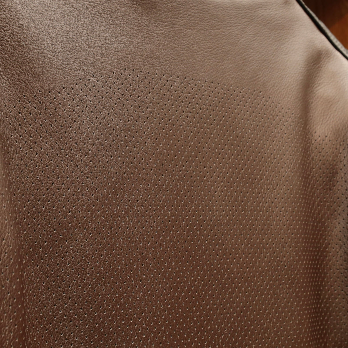 レザージャケット "Chase II D3O Perforated Jacket"【ブラウン/ブラック】