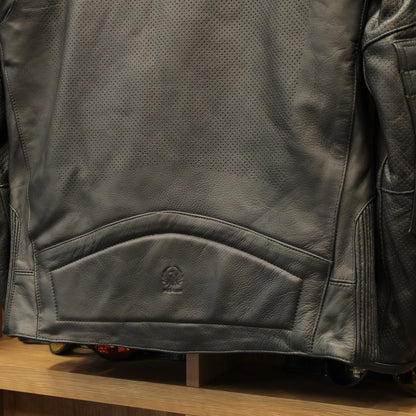 レザージャケット  "Chase II D3O Perforated Jacket"【ブラック】