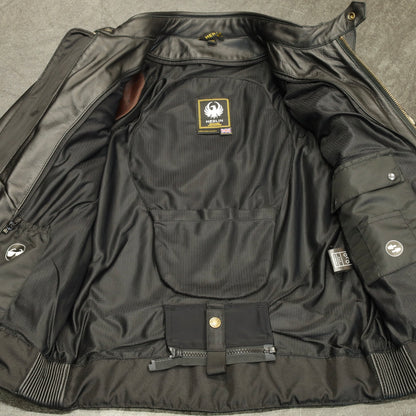 レザージャケット  "Chase II D3O Perforated Jacket"【ブラック】