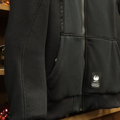MERLIN マーリン ライディングメッシュパーカー ”Brecken D3O Air Mesh Hoody” 【ブラック】