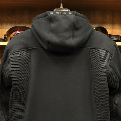 MERLIN マーリン ライディングメッシュパーカー ”Brecken D3O Air Mesh Hoody” 【ブラック】