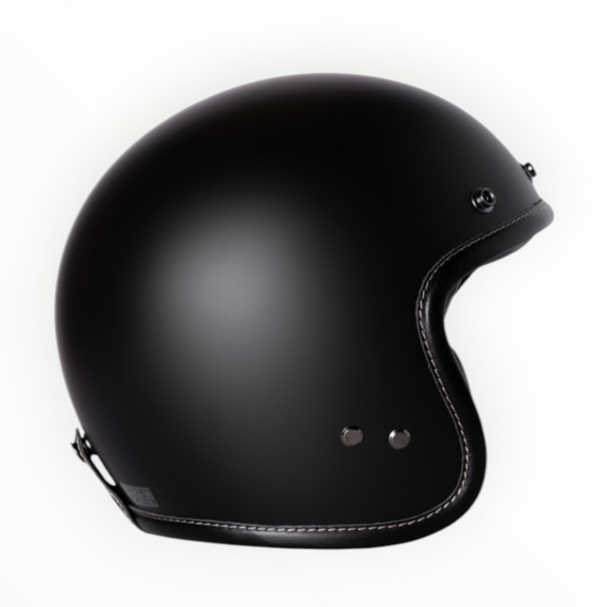 baruffaldi ROADSIDE ジェットヘルメット【MATT BLACK】装飾品