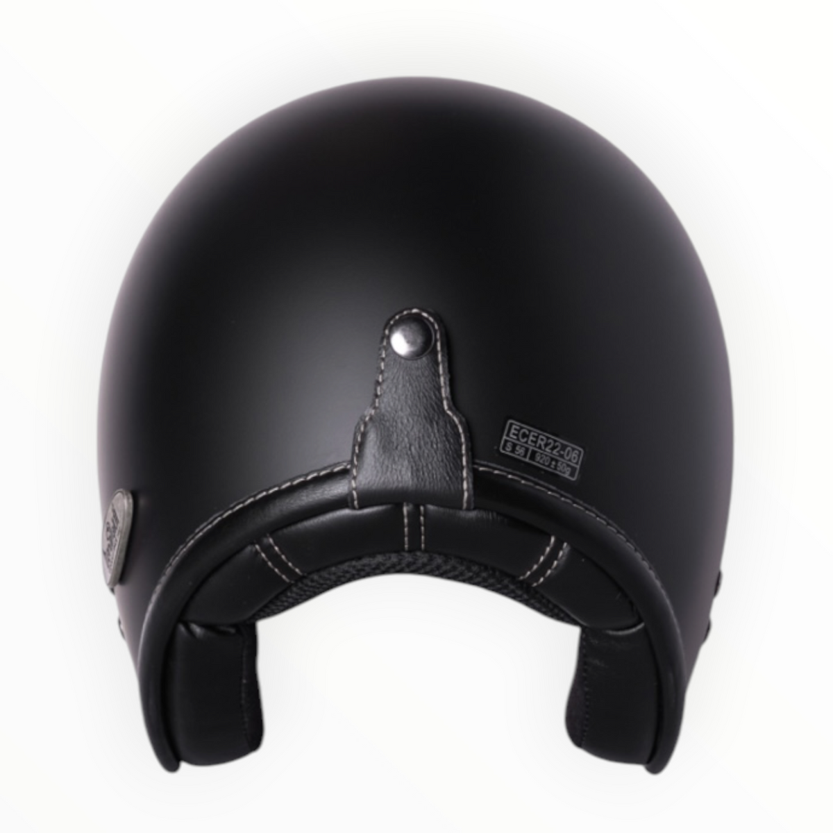 baruffaldi ROADSIDE ジェットヘルメット【MATT BLACK】装飾品