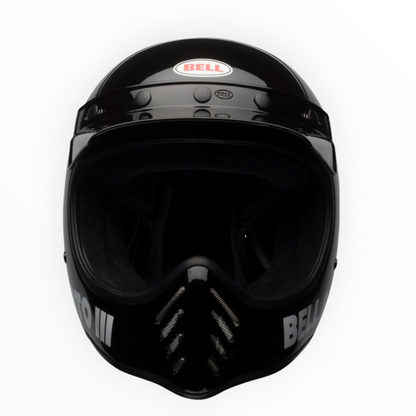 BELL Moto-3 フルフェイスヘルメット 【グロスブラック】装飾品