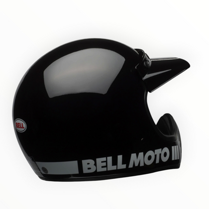 BELL Moto-3 フルフェイスヘルメット 【グロスブラック】装飾品