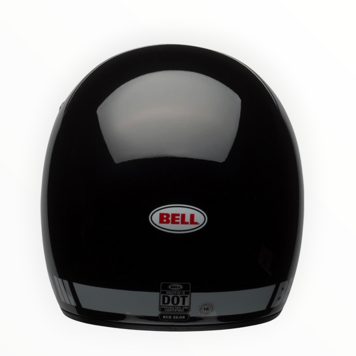 BELL Moto-3 フルフェイスヘルメット 【グロスブラック】装飾品