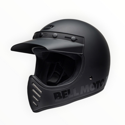 BELL Moto-3 フルフェイスヘルメット 【マットブラック】装飾品